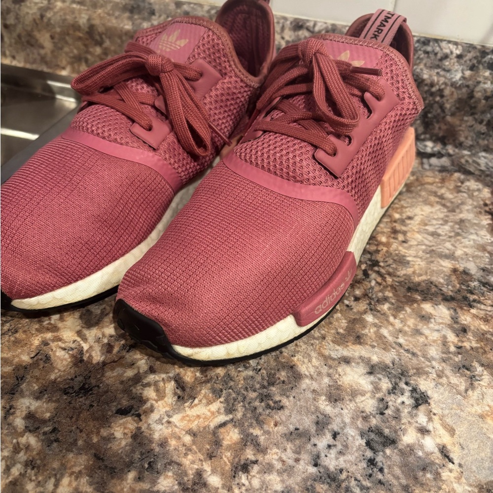 Adidas Rose-Toned Athletic Shoes